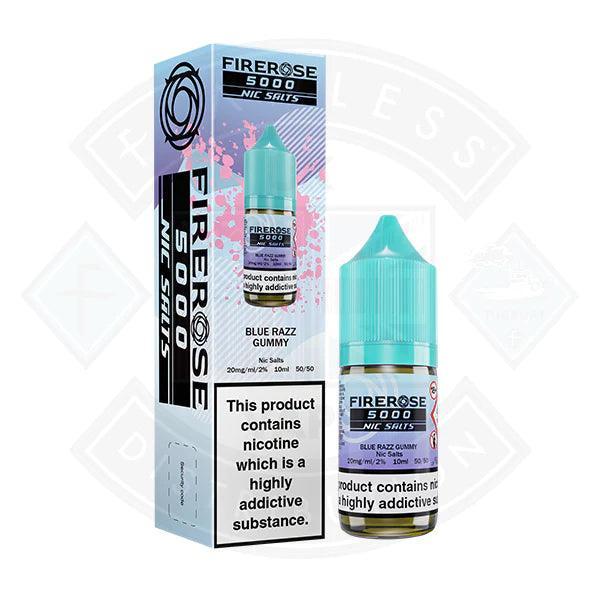 Firerose 5000 Blue Razz Gummy Nic Salt 10ml by Elux