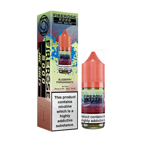 Firerose 5000 Blueberry Pomegranate Nic Salt 10ml by Elux