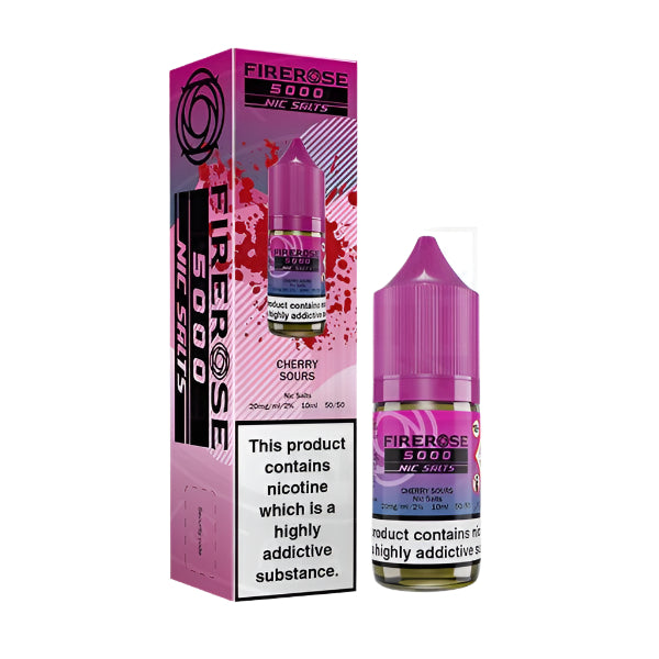 Firerose 5000 Cherry Sours Nic Salt 10ml by Elux