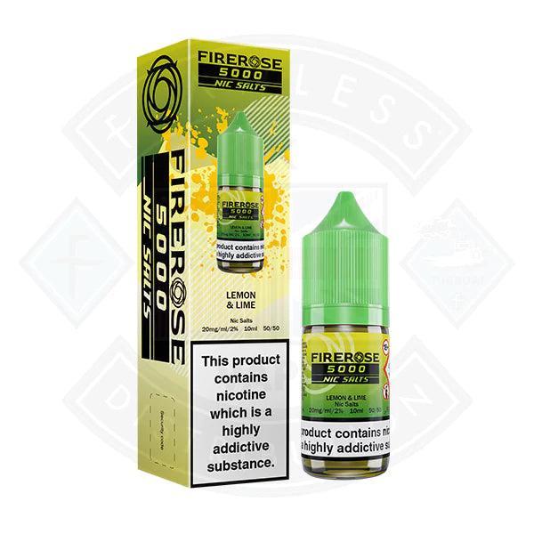 Firerose 5000 Lemon & Lime Nic Salt 10ml by Elux