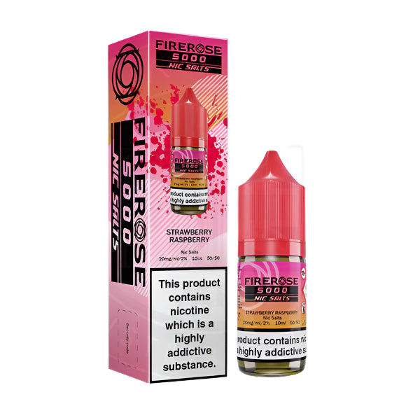 Firerose 5000 Strawberry Raspberry Nic Salt 10ml by Elux