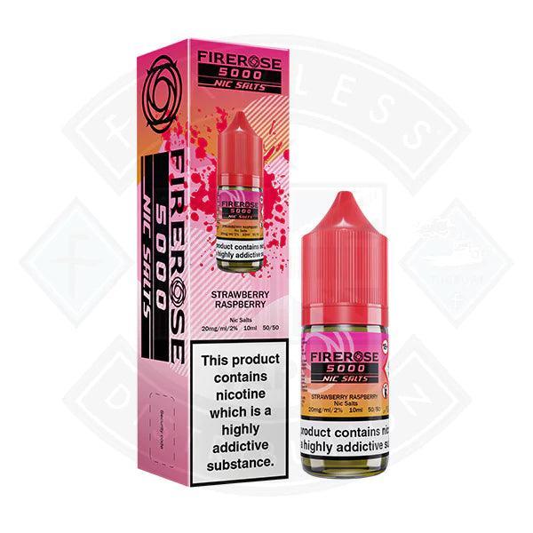 Firerose 5000 Strawberry Raspberry Nic Salt 10ml by Elux