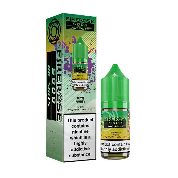 Firerose 5000 Tutti Fruity Nic Salt 10ml by Elux