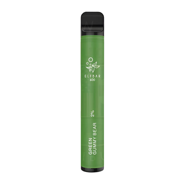 Green Gummy Bear Elf Bar Disposable Vape