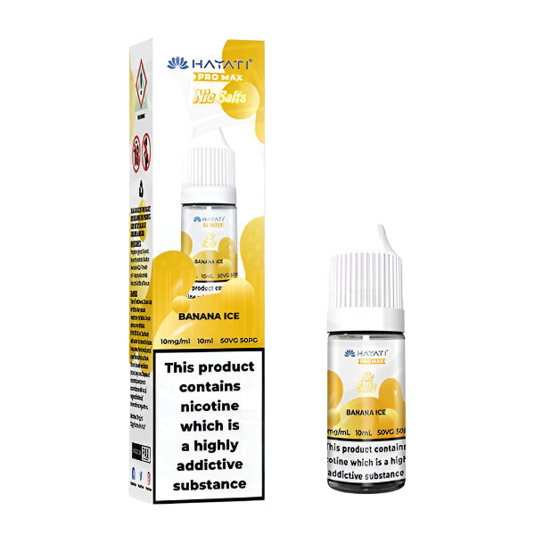 Hayati Pro Max Banana Ice Nic Salt 10ml