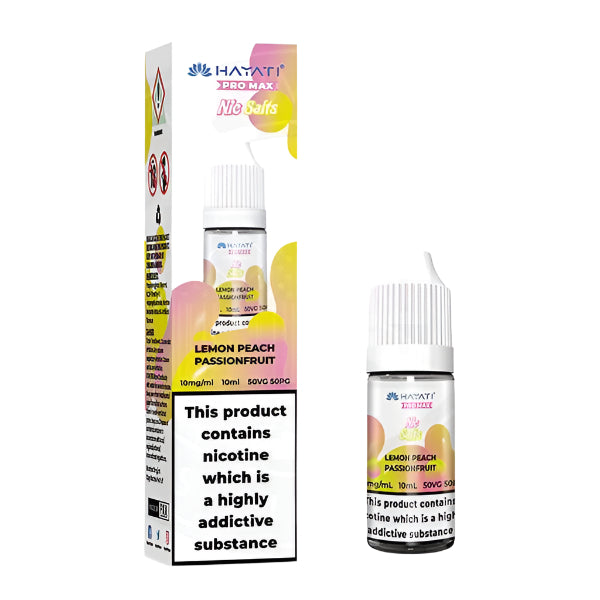 Hayati Pro Max Lemon Peach Passionfruit Nic Salt 10ml