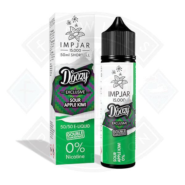 IMP JAR x Doozy Exclusive - Sour Apple Kiwi 50ml 0mg Shortfill E-Liquid