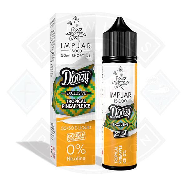 IMP JAR x Doozy Exclusive - Tropical Pineapple Ice 50ml 0mg Shortfill E-Liquid