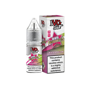 IVG Salt Bar Favourites Watermelon Nic Salt - Vapes MCR