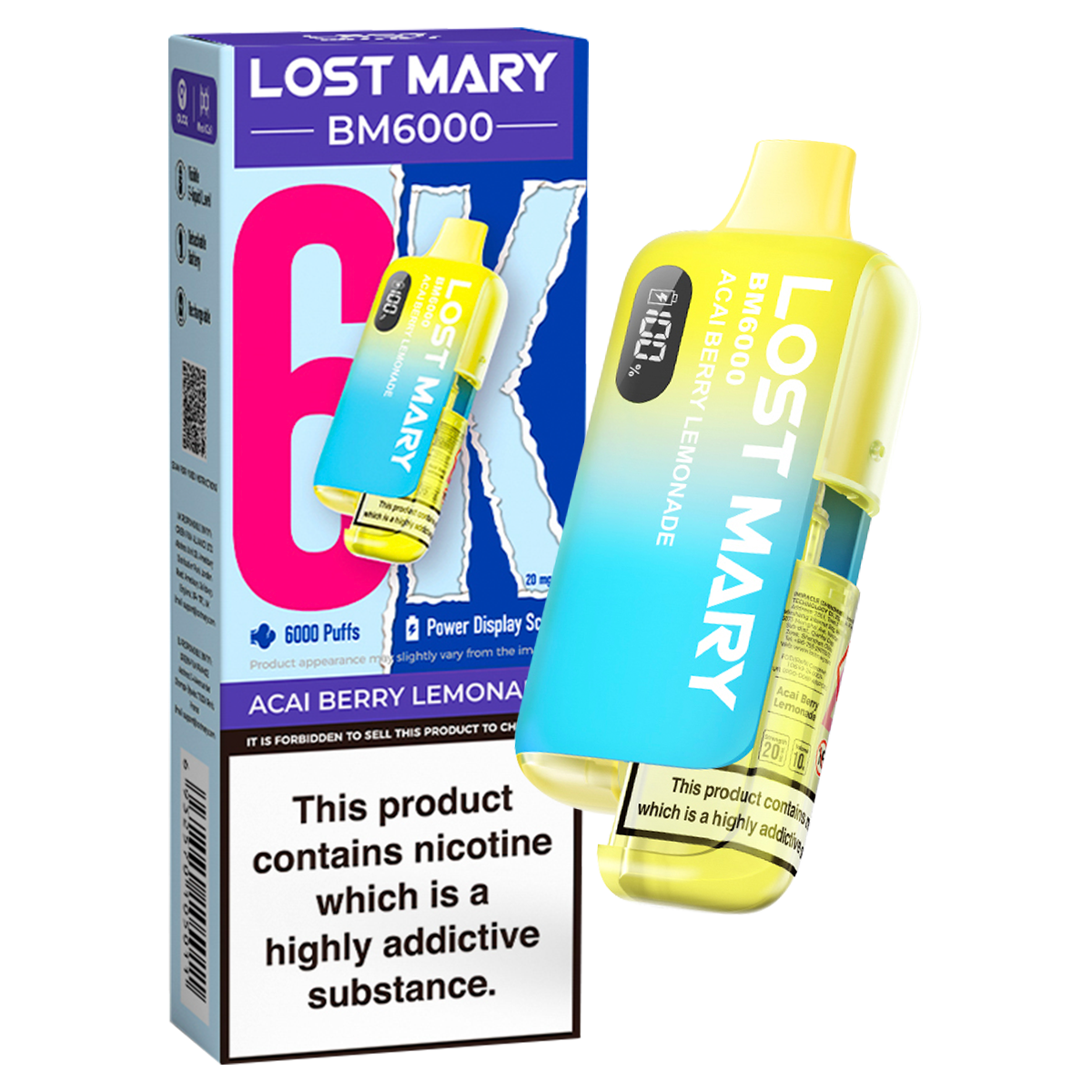 Lost Mary BM6000 Big Puff Vape