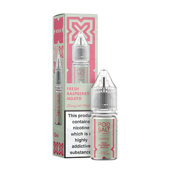 Nexus Pod Salt Fresh Raspberry Mojito 10ml