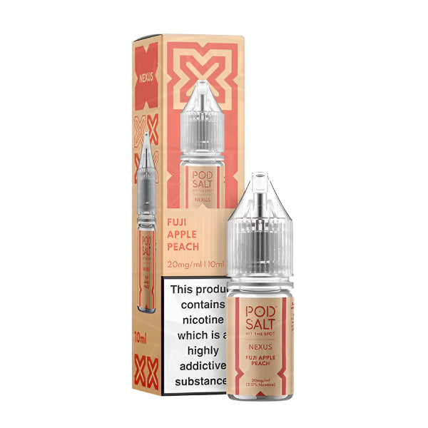 Nexus Pod Salt Fuji Apple Peach 10ml