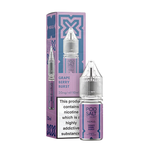 Nexus Pod Salt Grape Berry Burst 10ml