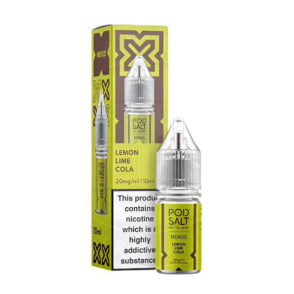 Nexus Pod Salt Lemon Lime Cola 10ml