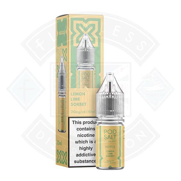 Nexus Pod Salt Lemon Lime Sorbet 10ml