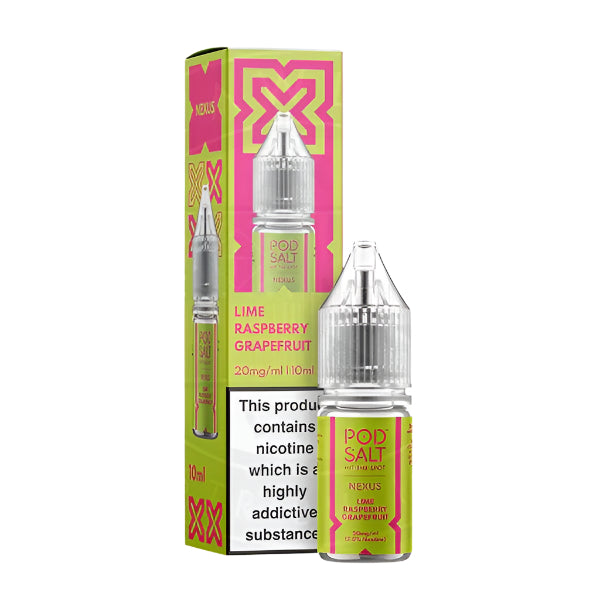 Nexus Pod Salt Lime Raspberry Grapefruit 10ml