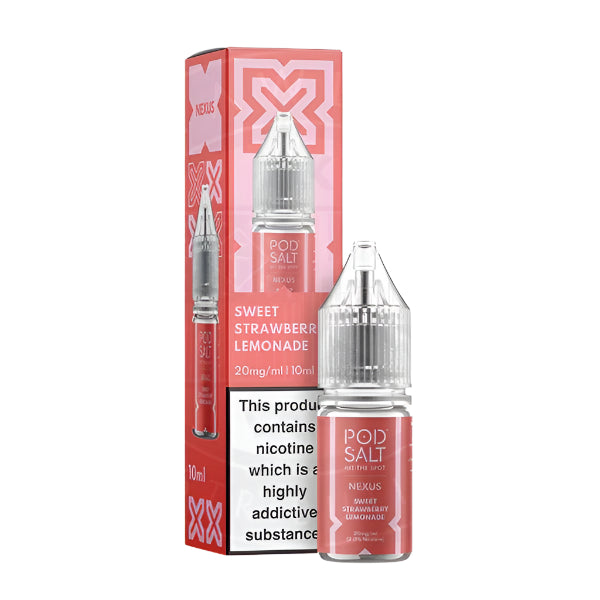 Nexus Pod Salt Sweet Strawberry Lemonade 10ml