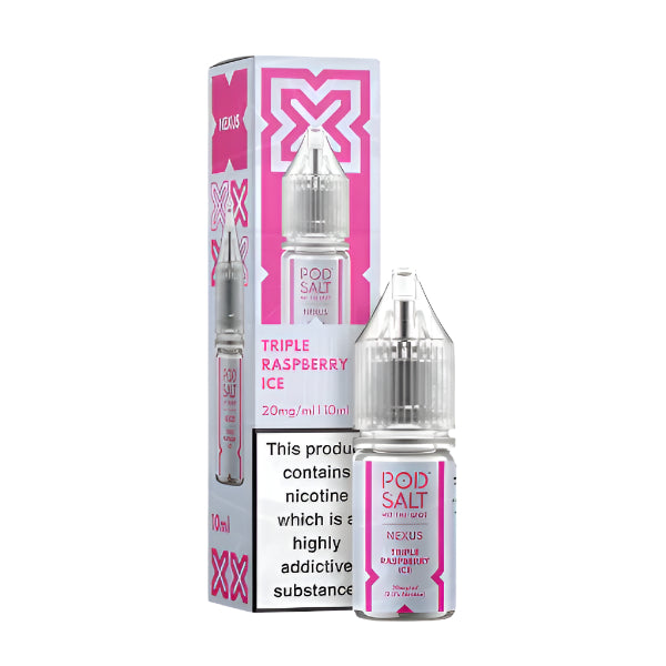 Nexus Pod Salt Triple Raspberry Ice 10ml