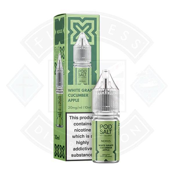 Nexus Pod Salt White Grape Cucumber Apple 10ml