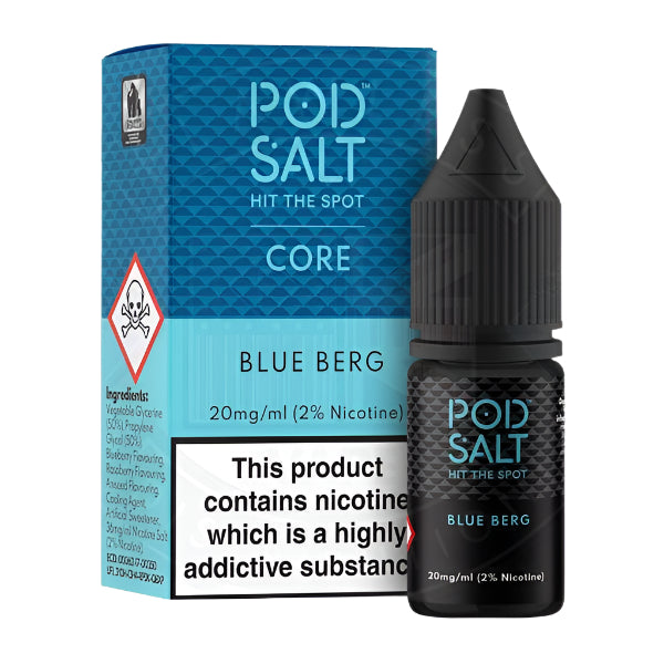 Pod Salt Blue Berg Nic Salt 11mg 10ml E-Liquid