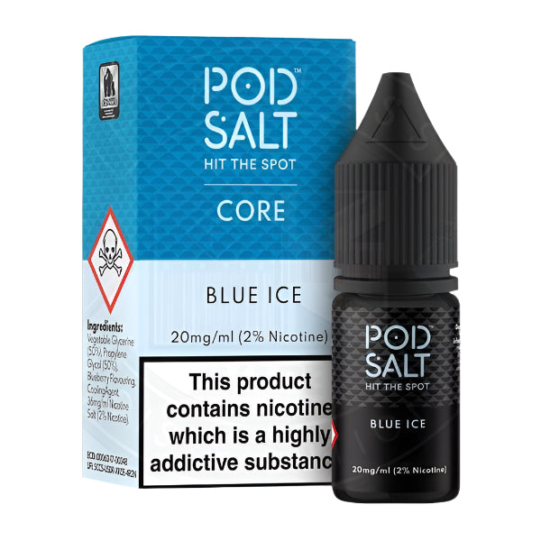 Pod Salt Blue Ice Nic Salt 11mg 10ml E-Liquid