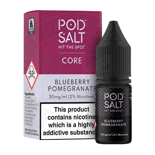 Pod Salt Blueberry Pomegranate 11mg 10ml E-Liquid