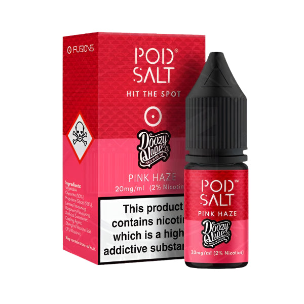 Pod Salt Doozy Vape Pink Haze Nic Salt 10ml E-Liquid