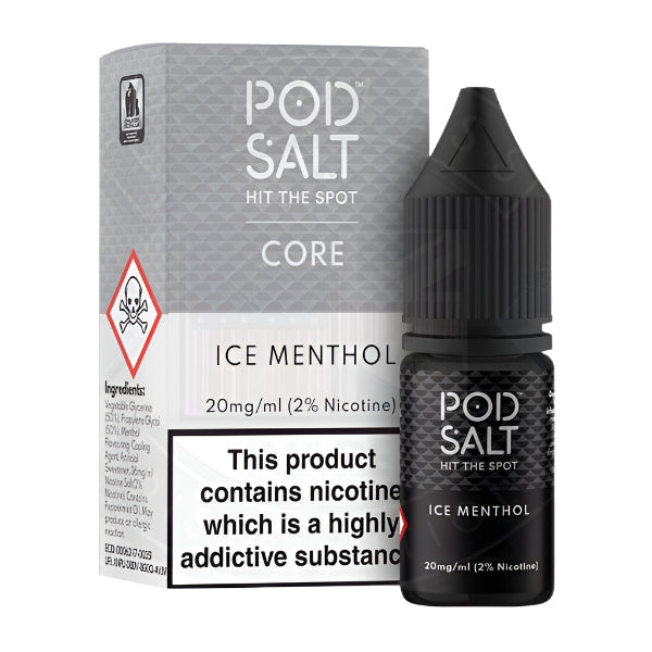 Pod Salt Ice Menthol Nic Salt 11mg 10ml E-Liquid