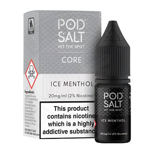 Pod Salt Ice Menthol Nic Salt 5mg 10ml E-Liquid