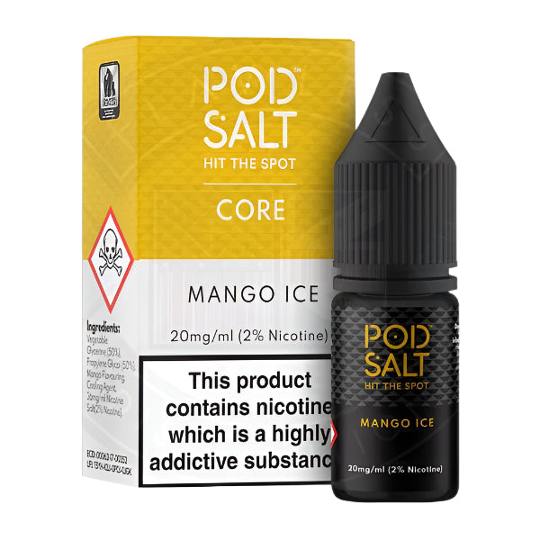 Pod Salt Mango Ice Nic Salt 5mg 10ml E-Liquid