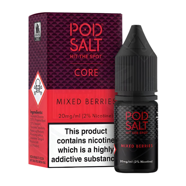 Pod Salt Mixed Berries Nic Salt 5mg 10ml E-Liquid