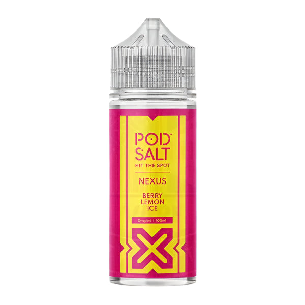 Pod Salt Nexus Berry Lemon Ice 0mg 100ml E-liquid