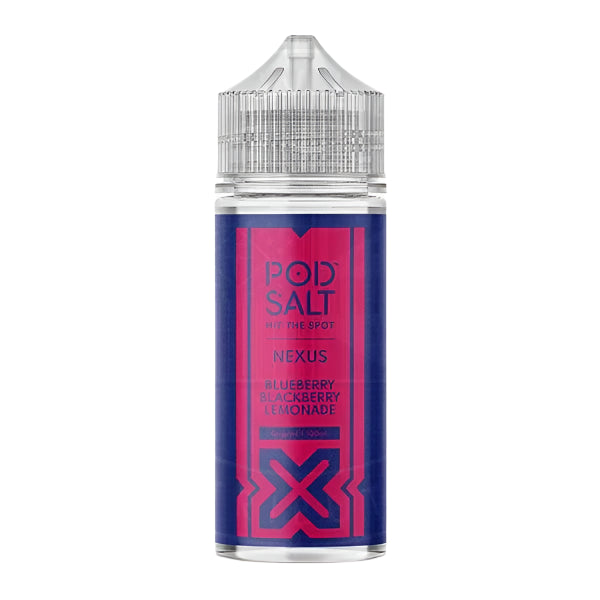 Pod Salt Nexus Blueberry Blackberry Lemonade 0mg 100ml E-liquid