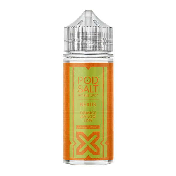 Pod Salt Nexus Orange Mango Lime 0mg 100ml E-liquid