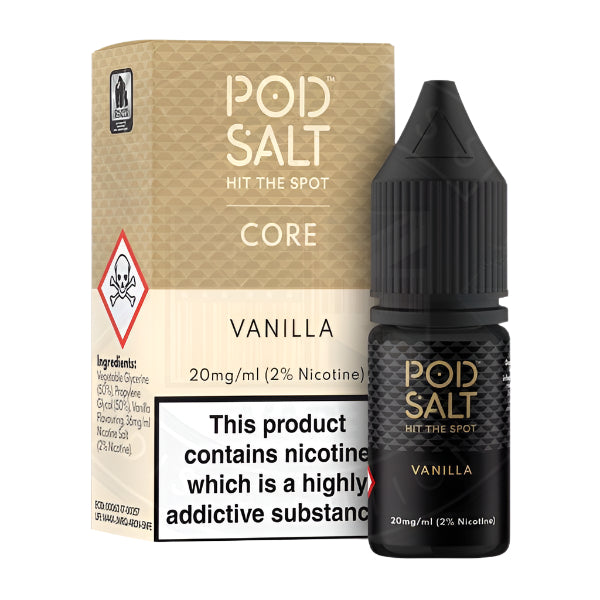 Pod Salt Vanilla Nic Salt 11mg 10ml E-Liquid