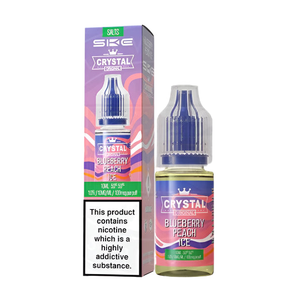 V2 SKE Crystal Original Salts Blueberry Peach Ice 10ml