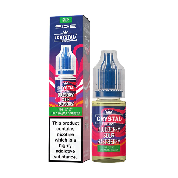 V2 SKE Crystal Original Salts Blueberry Sour Raspberry 10ml